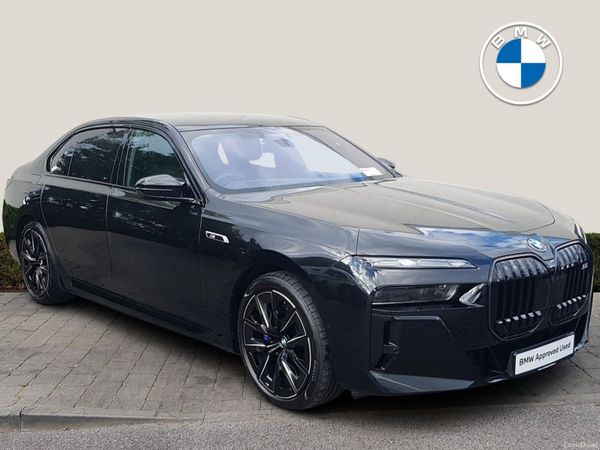 BMW 7-Series Saloon, Petrol Plug-in Hybrid, 2025, Black