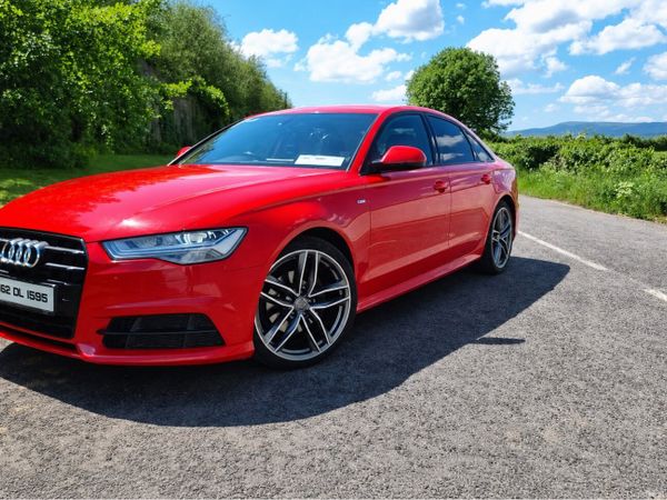 Audi A6 Saloon, Diesel, 2016, Red