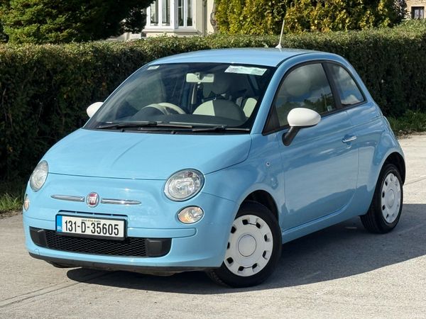 Fiat 500 Hatchback, Petrol, 2013, Blue