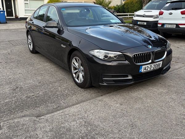 BMW 5-Series Saloon, Diesel, 2014, Brown