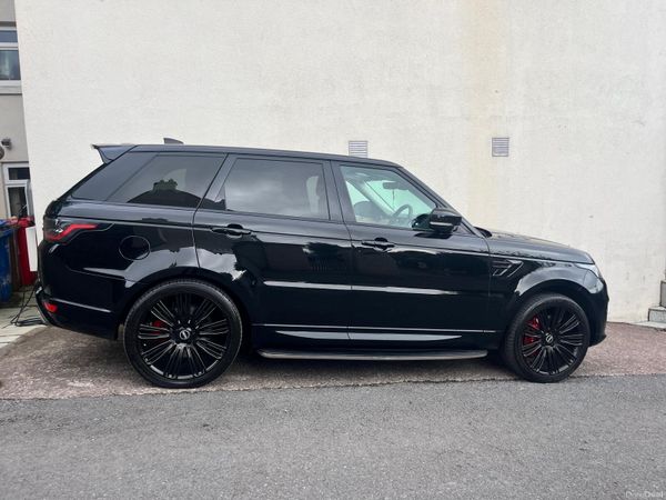 Land Rover Range Rover Sport SUV, Petrol Plug-in Hybrid, 2020, Black