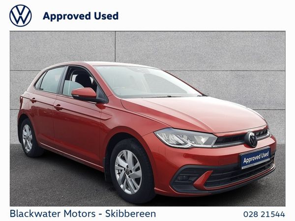 Volkswagen Polo Hatchback, Petrol, 2022, Red