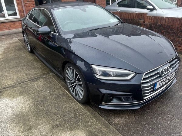 Audi A5 Hatchback, Diesel, 2017, Blue