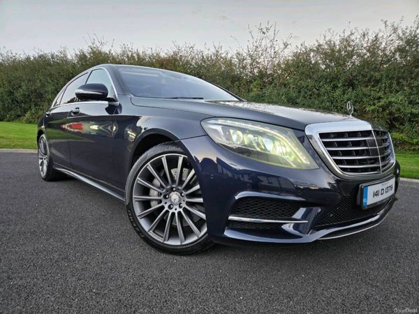 Mercedes-Benz S-Class Saloon, Diesel, 2014, Blue