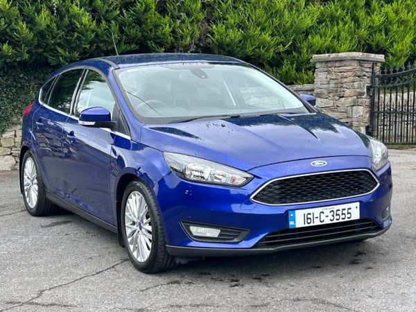 Ford Focus Hatchback, Diesel, 2016, Blue