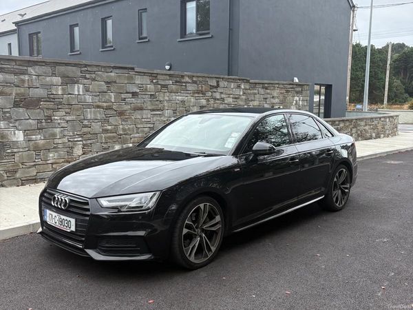 Audi A4 Saloon, Diesel, 2017, Black