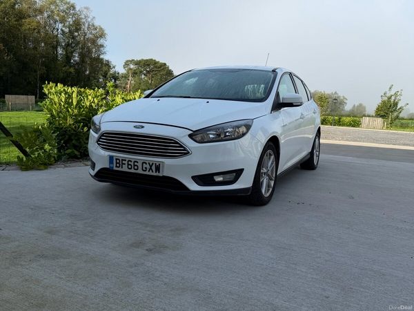Ford Focus Hatchback, Diesel, 2017, White