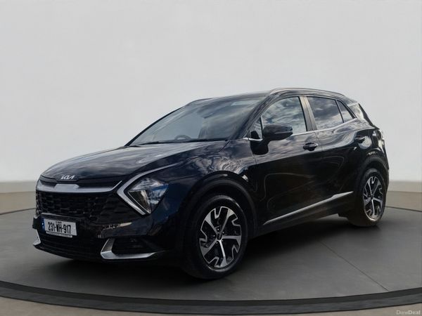Kia Sportage SUV, Diesel Hybrid, 2023, Black