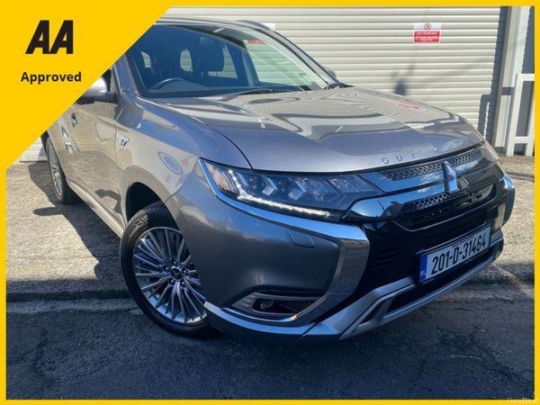 Mitsubishi Outlander Estate, Petrol Plug-in Hybrid, 2020, Grey