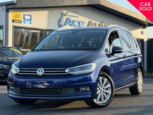 Volkswagen Touran MPV, Diesel, 2019, Black