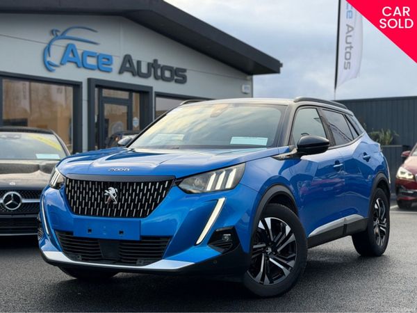 Peugeot 2008 SUV, Petrol, 2020, Blue