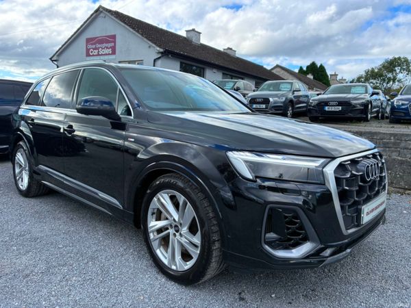 Audi Q7 SUV, Petrol Plug-in Hybrid, 2025, Black