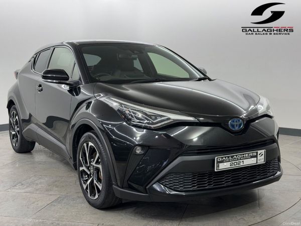 Toyota C-HR SUV, Petrol Hybrid, 2021, Black