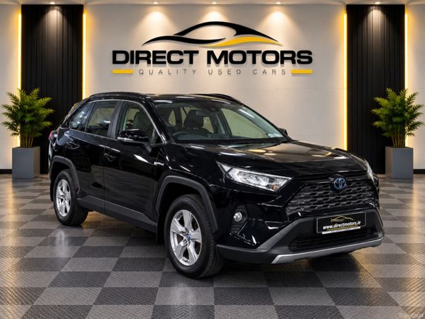 Toyota RAV4 SUV, Petrol Hybrid, 2019, Black