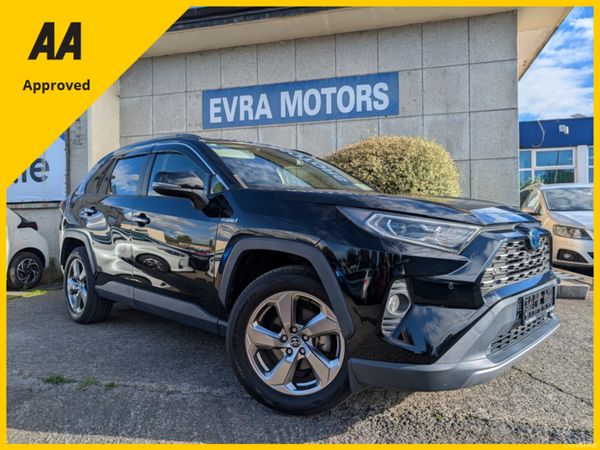 Toyota RAV4 SUV, Petrol Hybrid, 2019, Black