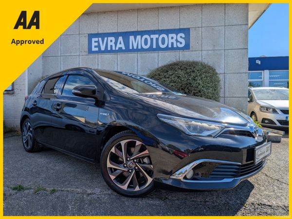 Toyota Auris Hatchback, Petrol Hybrid, 2017, Black