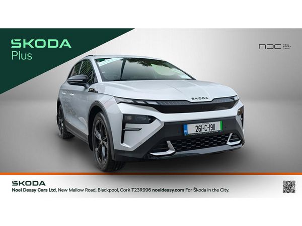 Skoda Elroq SUV, Electric, 2026, Silver