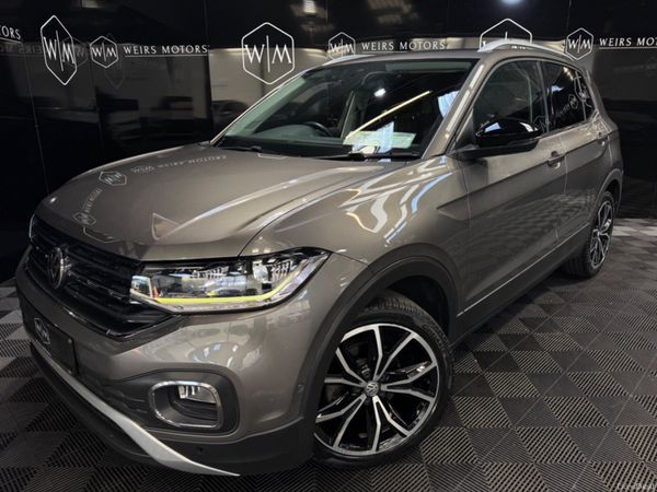 Volkswagen T-Cross Hatchback, Petrol, 2020, Grey