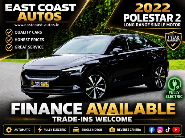 Polestar 2 Hatchback, Electric, 2022, Black