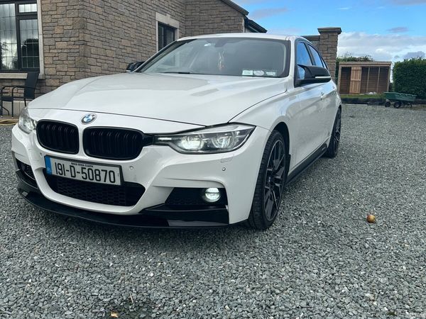 BMW 3-Series Saloon, Diesel, 2019, White