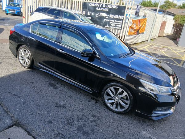 Honda Accord Saloon, Petrol Hybrid, 2013, Black