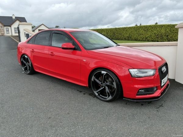 Audi A4 Saloon, Diesel, 2013, Red