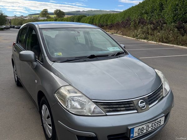 Nissan Tiida Hatchback, Petrol, 2008, Grey