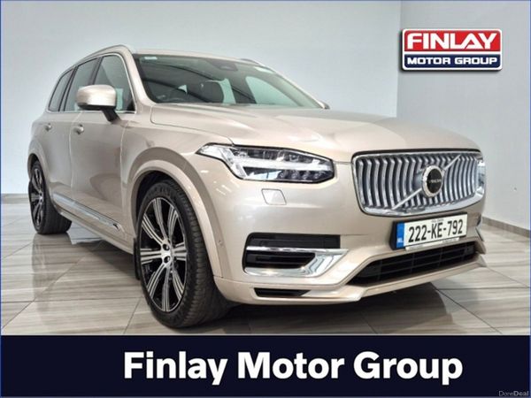 Volvo XC90 SUV, Petrol Plug-in Hybrid, 2022, Grey