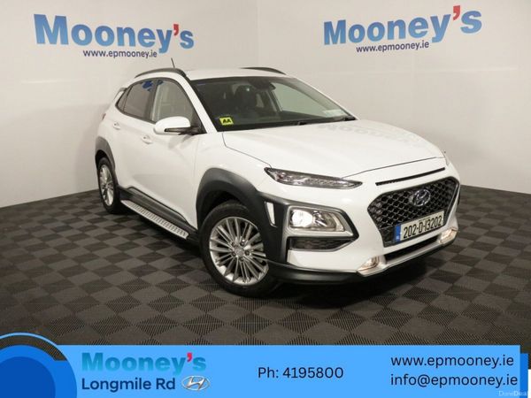 Hyundai KONA SUV, Petrol, 2020, White