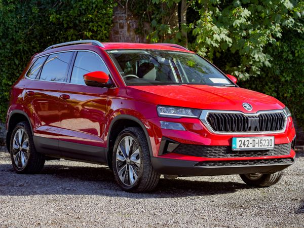 Skoda Karoq Estate, Diesel, 2024, Red