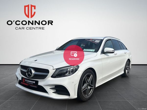 Mercedes-Benz C-Class Estate, Diesel, 2019, White