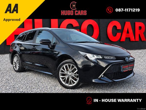 Toyota Corolla Estate, Petrol Hybrid, 2020, Black