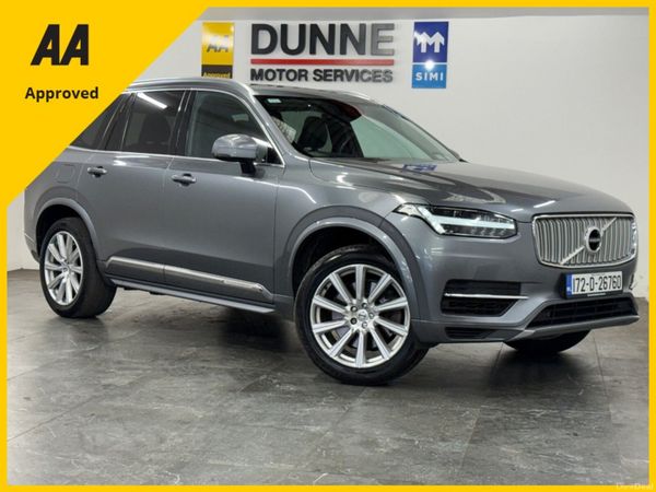 Volvo XC90 Estate, Petrol Plug-in Hybrid, 2017, Grey