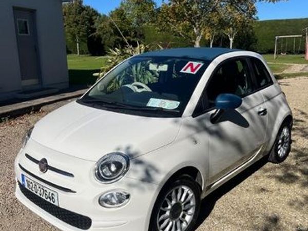 Fiat 500 Hatchback, Petrol, 2016, White