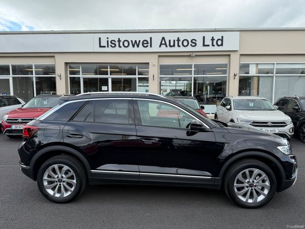 Volkswagen T-Roc SUV, Petrol, 2025, Black