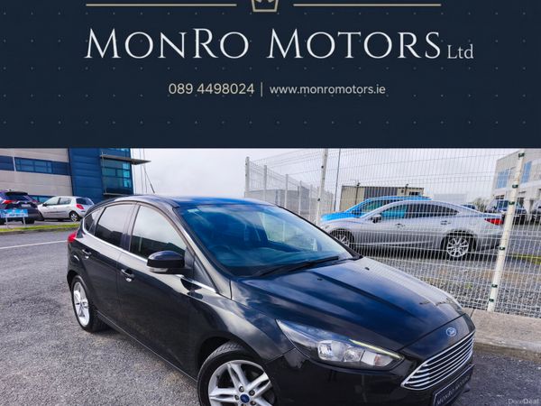 Ford Focus Hatchback, Petrol, 2017, Black