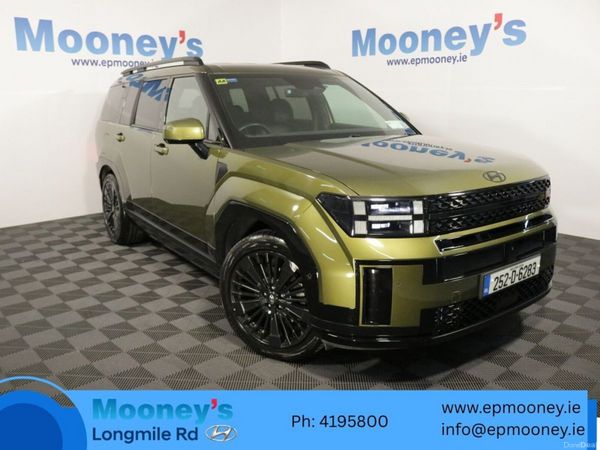 Hyundai Santa Fe SUV, Petrol Plug-in Hybrid, 2025, Green