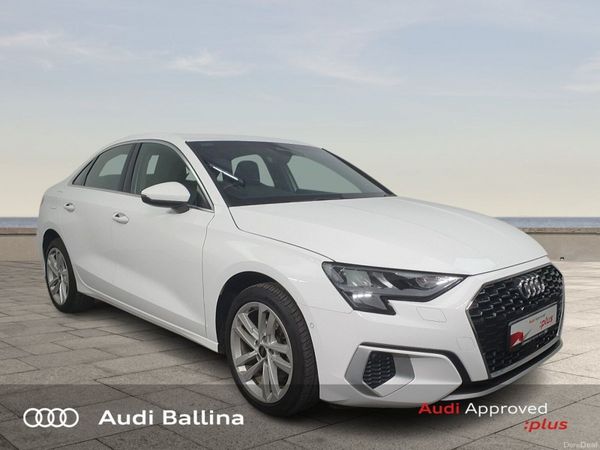 Audi A3 Saloon, Diesel, 2023, White