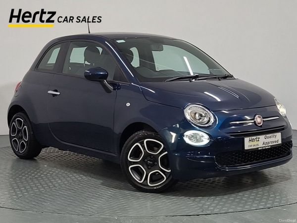 Fiat 500 Hatchback, Petrol, 2023, Blue