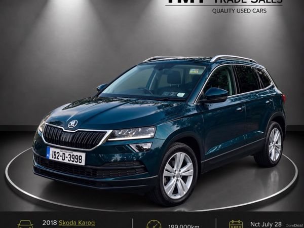 Skoda Karoq Estate/Jeep, Diesel, 2018, Blue