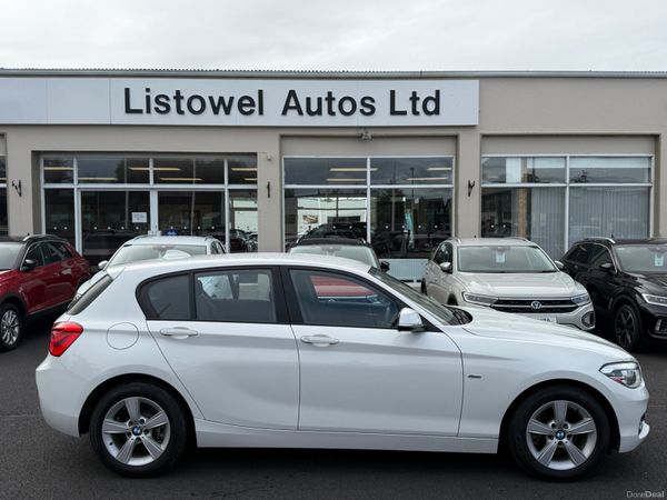BMW 1-Series Hatchback, Diesel, 2018, White
