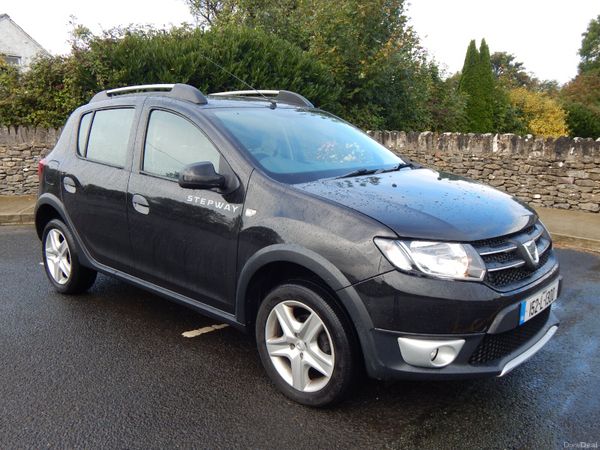 Dacia Sandero Stepway Hatchback, Petrol, 2015, Black