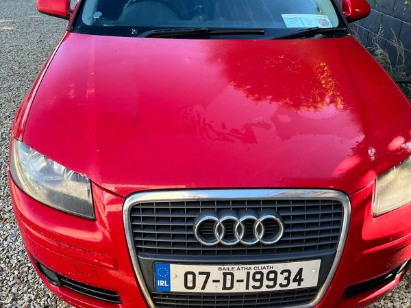 Audi A3 Hatchback, Petrol, 2007, Red