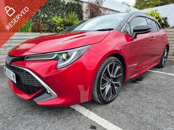 Toyota Corolla Hatchback, Petrol Hybrid, 2022, Red
