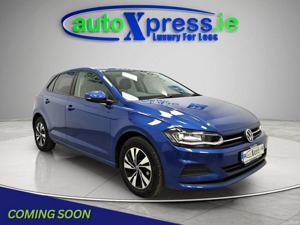 Volkswagen Polo Hatchback, Petrol, 2021, Blue