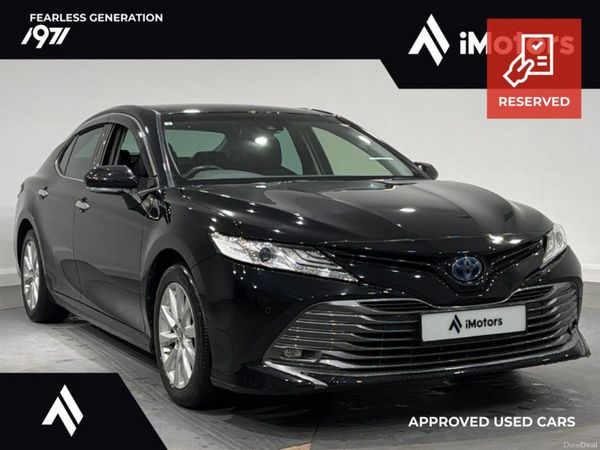 Toyota Camry Saloon, Petrol Hybrid, 2021, Black