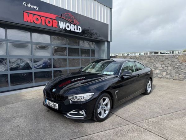 BMW 4-Series Coupe, Diesel, 2014, Black