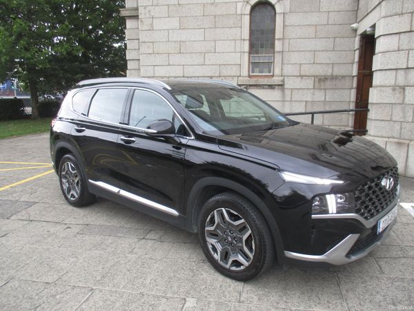 Hyundai Santa Fe SUV, Petrol Hybrid, 2023, Black