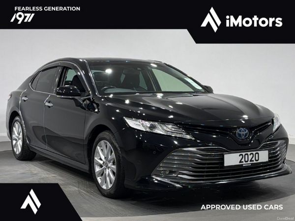 Toyota Camry Saloon, Petrol Hybrid, 2020, Black