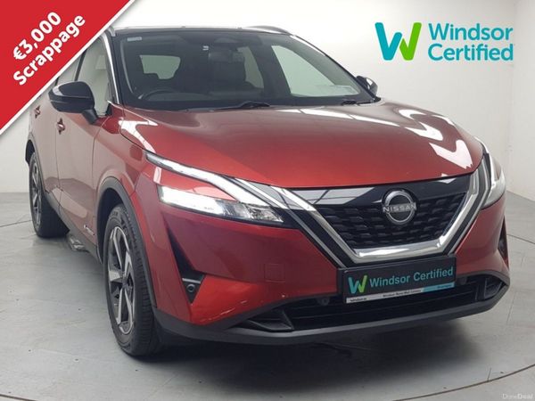 Nissan Qashqai MPV, Petrol Hybrid, 2023, Orange